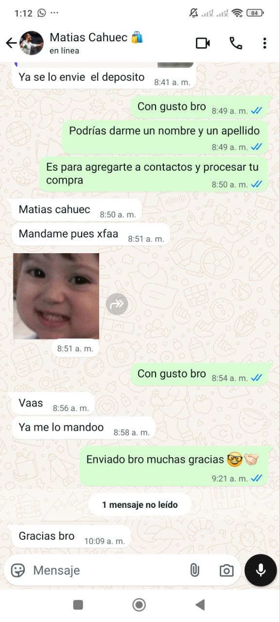 Compra exitosa Compra exitosa